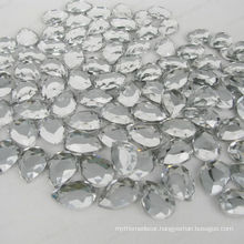 13*18mm clear tear drop acrylic diamond